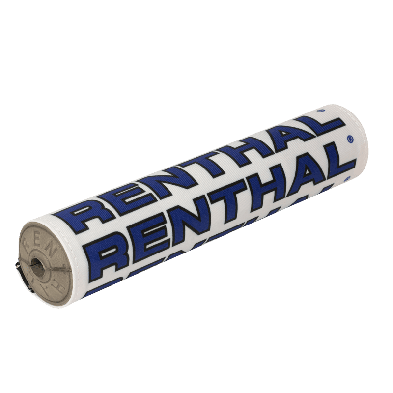 RENTHAL VINTAGE CLOTH SX BAR PAD WH/BK/BU 10" P350 - Driven Powersports Inc.765442160087P350