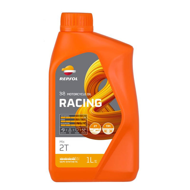 REPSOL SEMI - SYNTHETIC 2T ENGINE OIL MIX RACING (1L) (RPP2051ZHC) - Driven Powersports Inc.8410921053290RPP2051ZHC