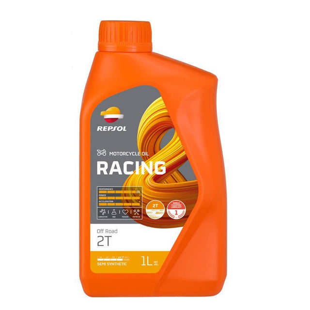 REPSOL SEMI - SYNTHETIC 2T ENGINE OIL RACING OFF - ROAD (1L) (RPP2052ZHC) - Driven Powersports Inc.8410921053306RPP2052ZHC