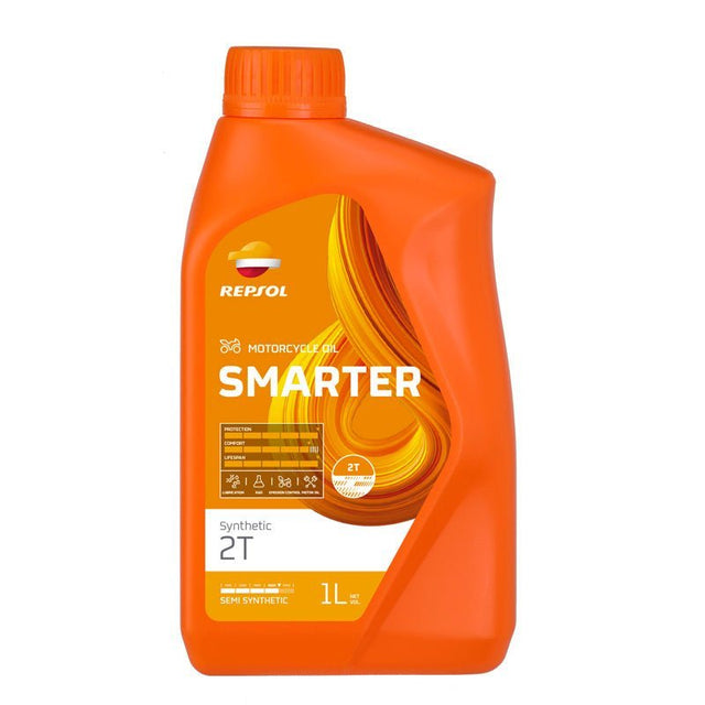 REPSOL SEMI - SYNTHETIC 2T ENGINE OIL SMARTER (1L) (RPP2120ZHC) - Driven Powersports Inc.8410921053672RPP2120ZHC