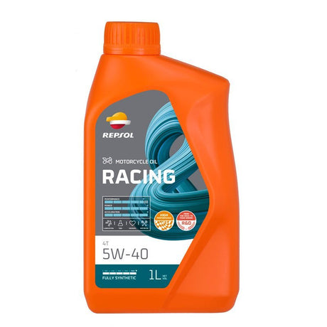 Repsol Synthetic 4T Engine Oil Racing 5W40 (1L) - DRIVEN Canada&#39;s Powersports 18410921053150RPP2000JHC