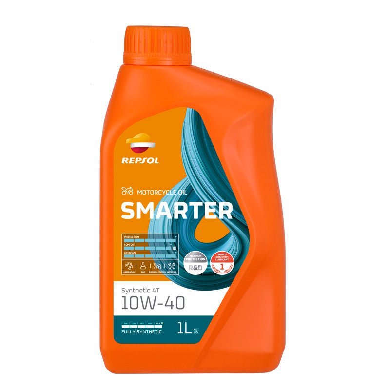 REPSOL SYNTHETIC 4T ENGINE OIL SMARTER 10W40 (1L) (RPP2064MHC) - Driven Powersports Inc.8410921053504RPP2064MHC