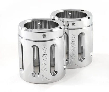 RINEHART RACING 17 - 23 FLH 4 1/2" SO MUFFLERS MERGE EC - DRIVEN Canada's Powersports 500 - 0110C - MERGE