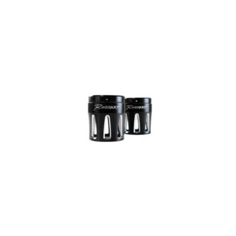 RINEHART RACING 17 - 23 FLH 4" SO MUFFLERS MERGE END CAPS - DRIVEN Canada's Powersports 500 - 0106 - MERGE