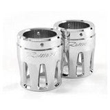 RINEHART RACING 17 - 23 FLH 4" SO MUFFLERS MERGE END CAPS - DRIVEN Canada's Powersports 500 - 0106C - MERGE