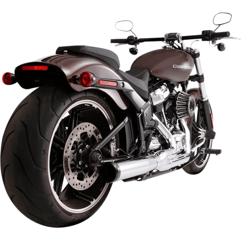 RINEHART RACING 18 - 21 SOFTAIL 2:1 FS CHROME EC FIT 1 - Driven Powersports Inc.200 - 0202