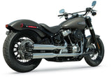 RINEHART RACING 18-23 SOFTAIL 3.5" SO TIPS FIT 1 Chrome/Black Other - Driven Powersports