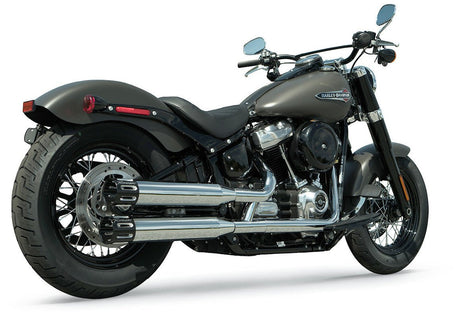 RINEHART RACING 18-23 SOFTAIL 3.5" SO TIPS FIT 1 Chrome/Black Other - Driven Powersports
