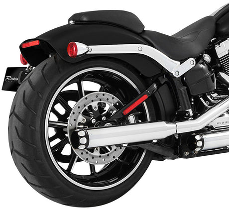 RINEHART RACING 3" SOFTAIL SO SCALLOPED END CAPS (FIT 1) - Driven Powersports Inc.500 - 0200S