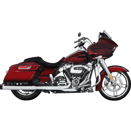 RINEHART RACING 95-16 FL DBX40 4" SLIP-ONS END CAPS Black/Black Application Shot - Driven Powersports