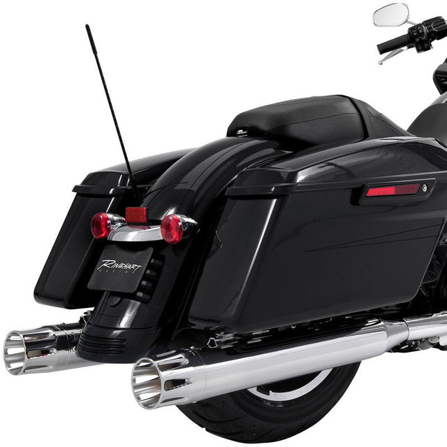 RINEHART RACING 95 - 16 FLH 4" SLIP - ONS MERGE END CAPS - Driven Powersports Inc.500 - 0102C - Merge