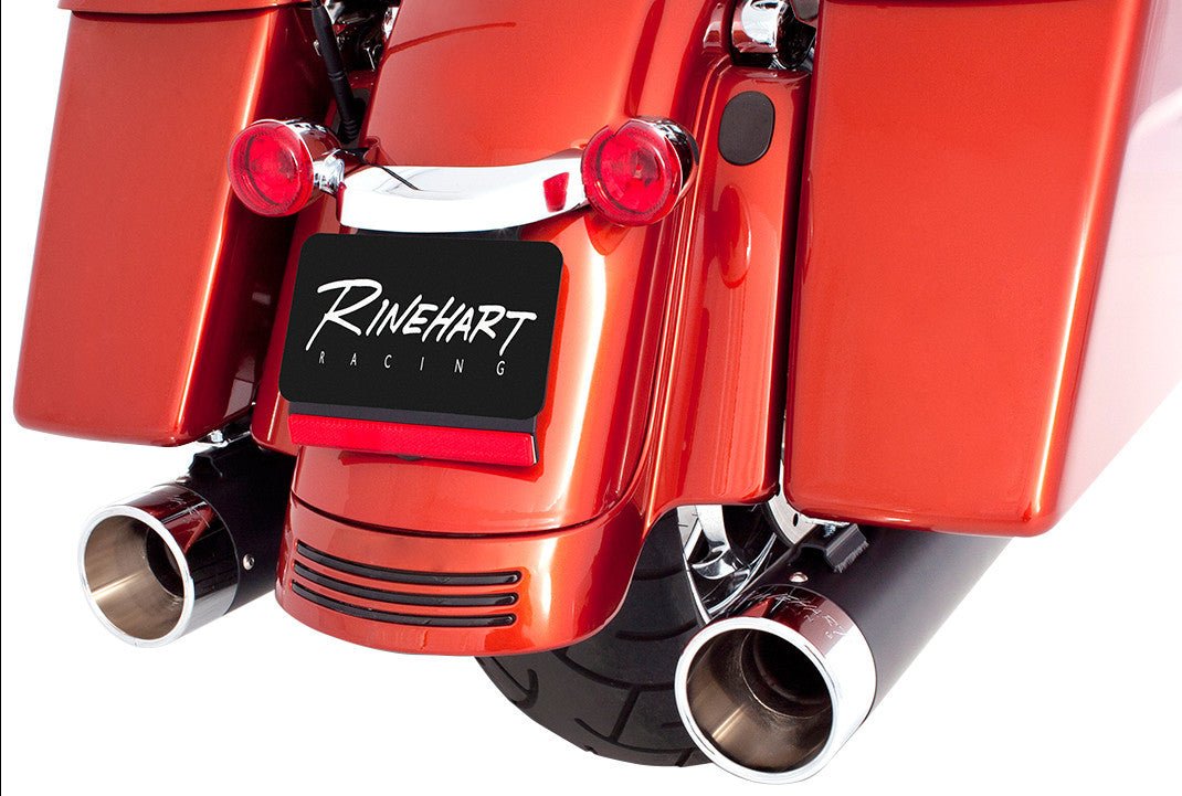 RINEHART RACING 95 - 16 FLH 4" SO MUFFLERS END CAPS - Driven Powersports Inc.500 - 0103C