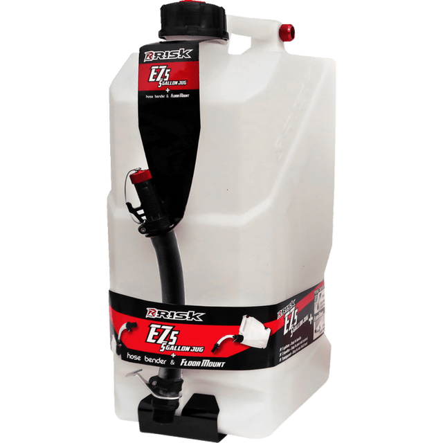 Risk Racing EZ5 Utility JUG 5 GAL Spout/Mount - DRIVEN Canada's Powersports 85004014210514210