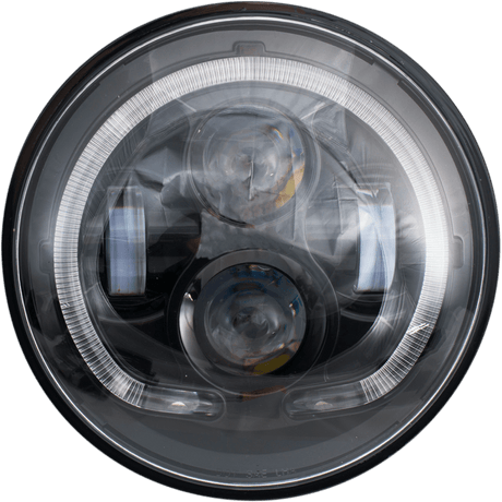 RIVCO PRODUCTS HEADLIGHT LED 7" DOT - Driven Powersports Inc.LED - 130B