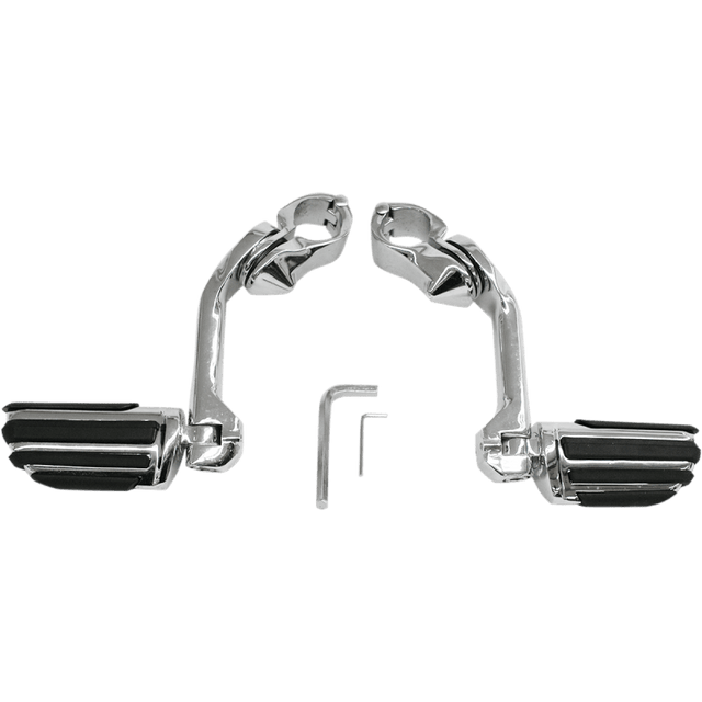 RIVCO PRODUCTS - MV120 - HIGHWAY PEGS CHROME - Driven Powersports Inc.MV120