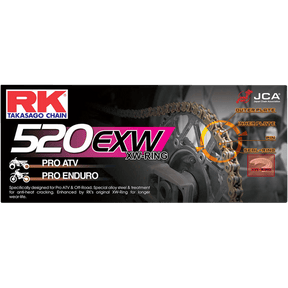 RK 520EXW CHAIN 110 (STEEL) - Driven Powersports Inc.681319444671520EXW - 110