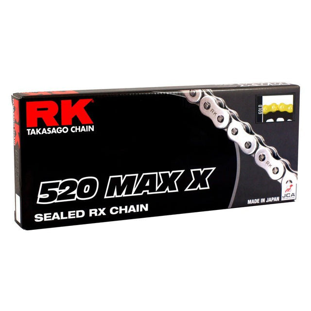 RK 520MAX - X CHAIN 128 LINK - CL (GOLD) (G520MAX - X - 128) - Driven Powersports Inc.04201728G520MAX - X - 128