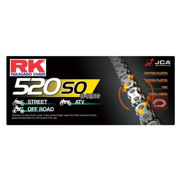 RK 520SOX100 STANDARD O - RING CHAIN (520SO - 100) - Driven Powersports Inc.681319428985520SO - 100
