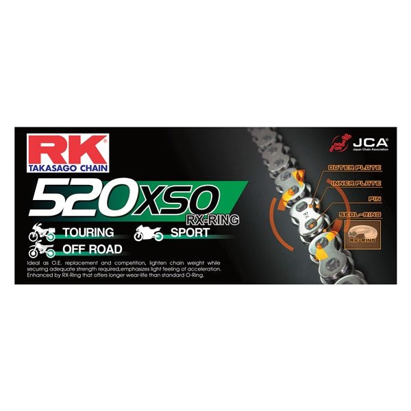 RK 520XSO X 100L CHAIN (520XSO - 100) - Driven Powersports Inc.681319457282520XSO - 100