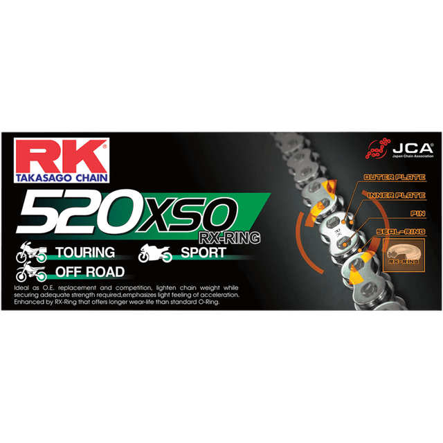 RK 520XSOX120 PERFORMANCE RX - RING CHAIN ((520XSO - 120) - Driven Powersports Inc.681319457312520XSO - 120