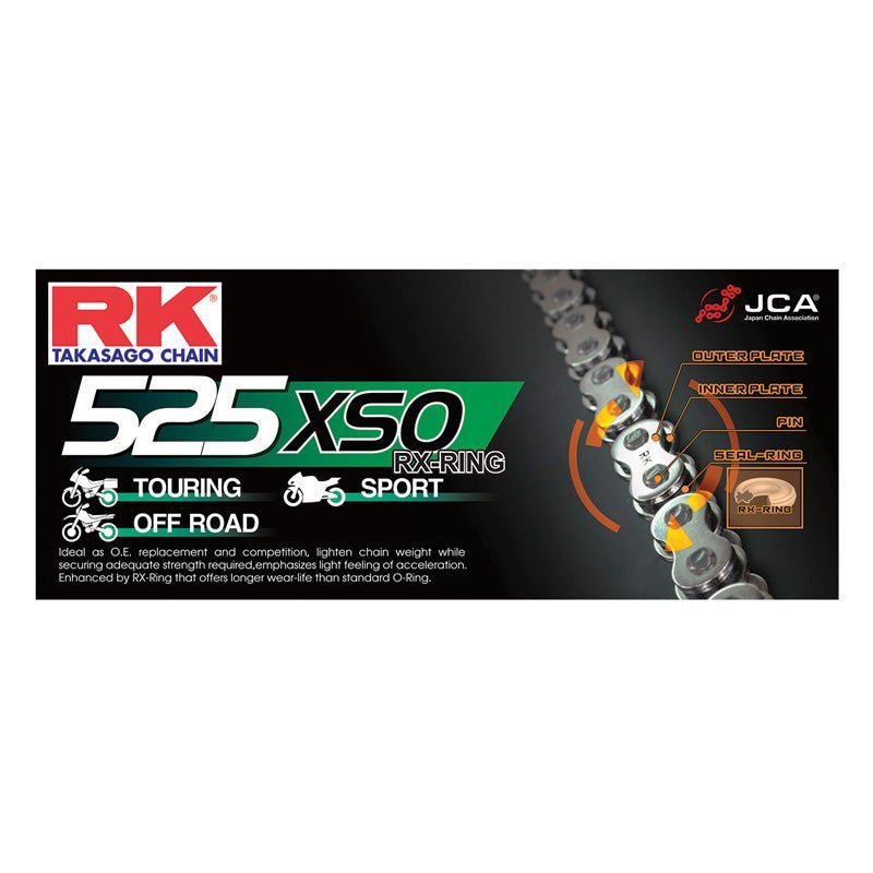 RK 525XSOX120 PERFORMANCE RX - RING CHAIN ((525XSO - 120) - Driven Powersports Inc.0426320525XSO - 120