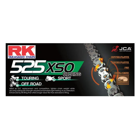 RK 525XSOX120 PERFORMANCE RX - RING CHAIN ((525XSO - 120) - Driven Powersports Inc.0426320525XSO - 120