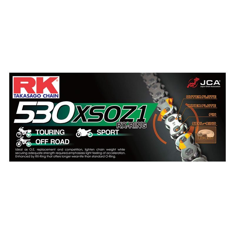 RK 530XSOZ1X120 PERFORMANCE RX - RING CHAIN (530XSOZ1 - 120) - Driven Powersports Inc.681319453789530XSOZ1 - 120