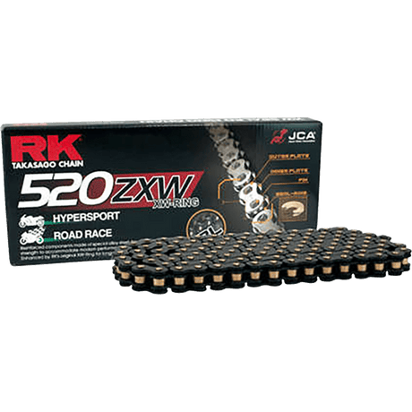 RK BL520ZXW - 120 Chain Black Gold Pin - DRIVEN Canada's Powersports BL520ZXW-120