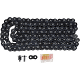 RK CHAIN 520MAXZ-130-BC BLACK/CHROME Front - Driven Powersports