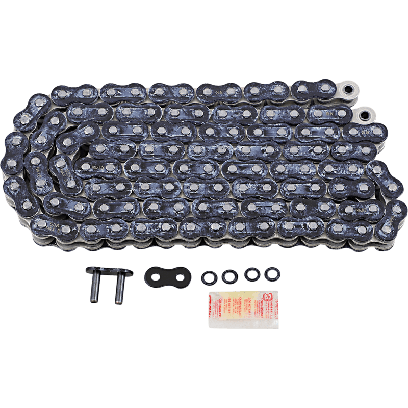 RK CHAIN 525MAXZ - 120 - BC BLACK/CHROME - Driven Powersports Inc.525MAXZ - 120 - BC