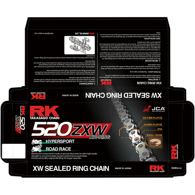 RK CHAIN RK GG520ZXW X 120 - Driven Powersports Inc.681319476627GG520ZXW - 120