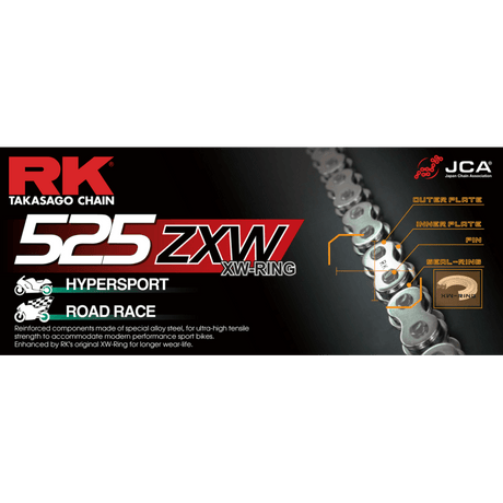 RK CHAIN GG525ZXW X 150 (GG525ZXW - 150) - DRIVEN Canada's Powersports GG525ZXW - 150