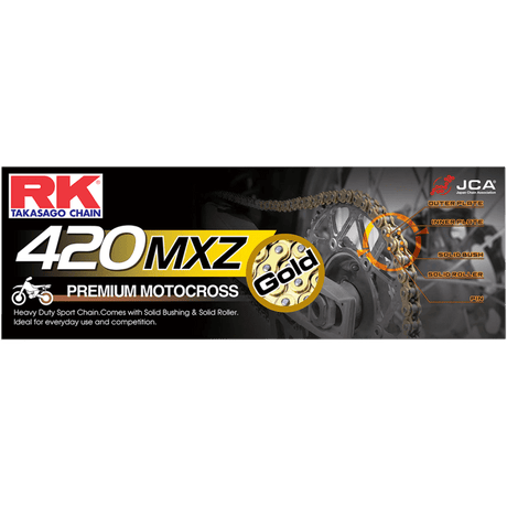 RK GB420MXZ CHAIN 110 (GOLD) - Driven Powersports Inc.681319434177GB420MXZ - 110