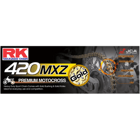 RK GB420MXZ CHAIN 120 (GOLD) - Driven Powersports Inc.681319433958GB420MXZ - 120