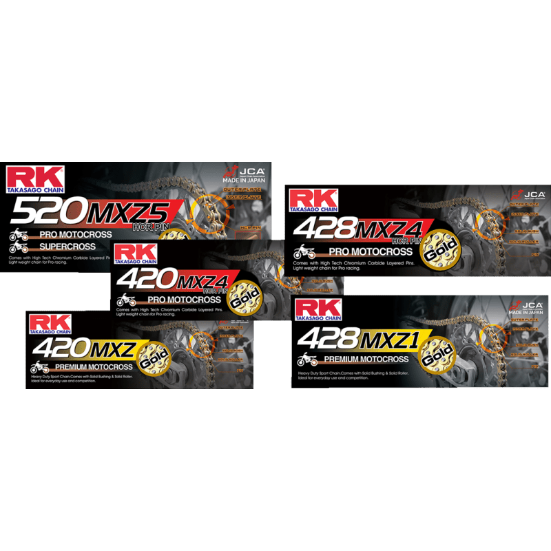 RK GB428MXZ1 CHAIN - DRIVEN Canada's Powersports 04235201GB428MXZ1 - 120
