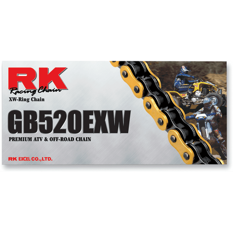 RK GB520EXW CHAIN 110 (GOLD) - Driven Powersports Inc.681319485117GB520EXW - 110