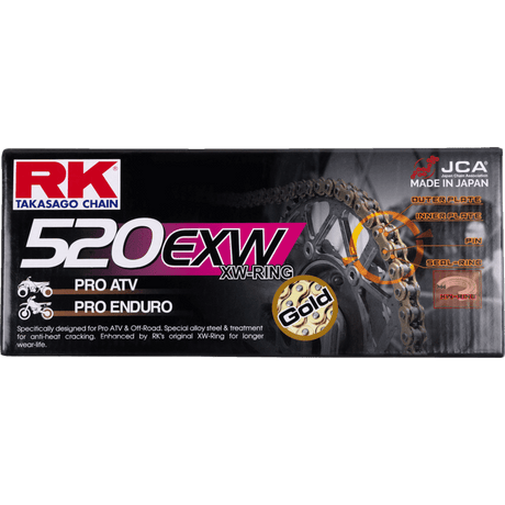 RK GB520EXW CHAIN 120 (GOLD) - Driven Powersports Inc.681319485100GB520EXW - 120