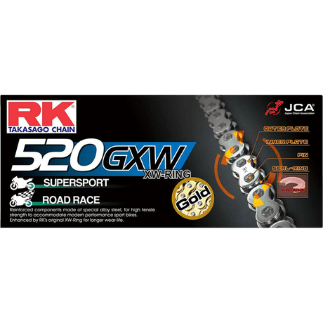 RK GB520GXWX130 PREMIUM XW - RING CHAIN - Driven Powersports Inc.681319439905GB520GXW - 130