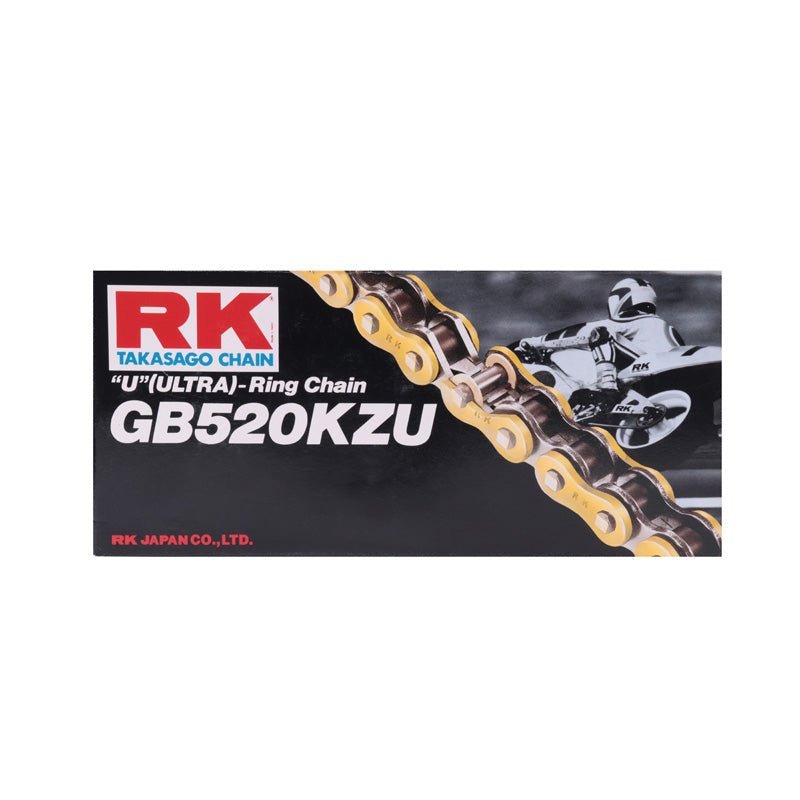 RK GB520KZU CHAIN 100 (GOLD) (GB520KZU - 100) - Driven Powersports Inc.GB520KZU - 100