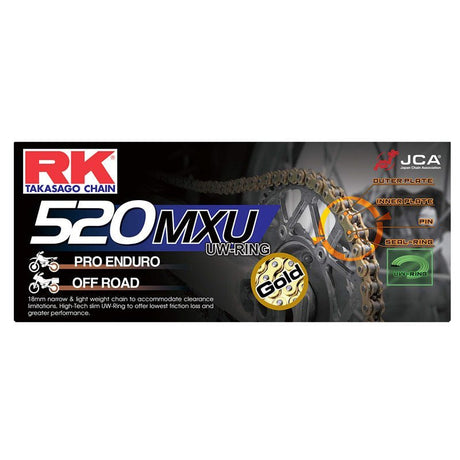 RK GB520MXU X 110 CHAIN (GB520MXU - 110) - Driven Powersports Inc.0425510GB520MXU - 110