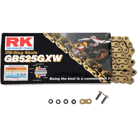 RK GB525GXW CHAIN 120 (GOLD) - Driven Powersports Inc.681319438687GB525GXW - 120