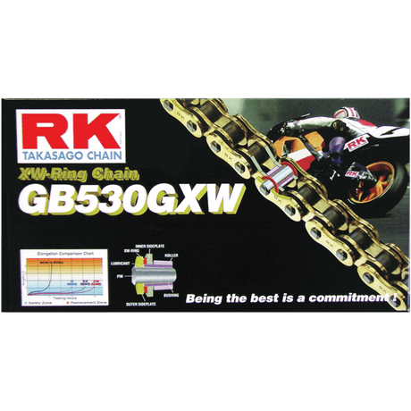 RK GB530GXW CHAIN 110 (GOLD) - Driven Powersports Inc.681319439219GB530GXW - 110