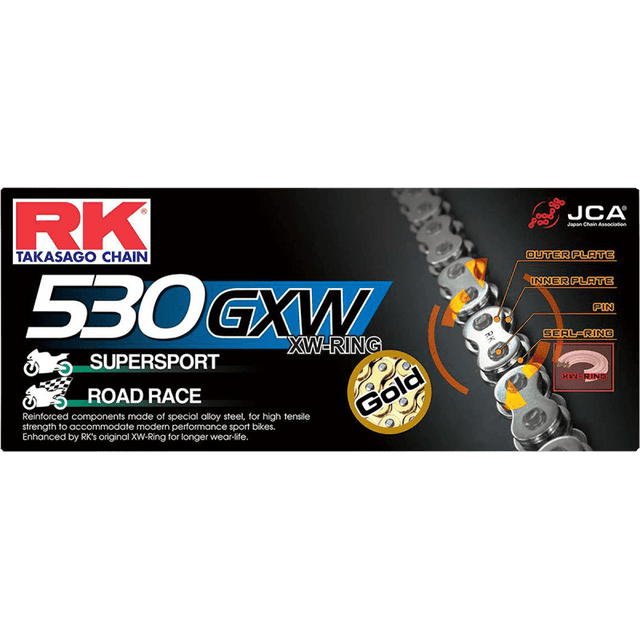 RK GB530GXW CHAIN 120 (GOLD) - Driven Powersports Inc.681319439196GB530GXW - 120