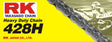 RK M428H CHAIN (M428H - 136) - DRIVEN Canada's Powersports 9555217604783M428H - 136