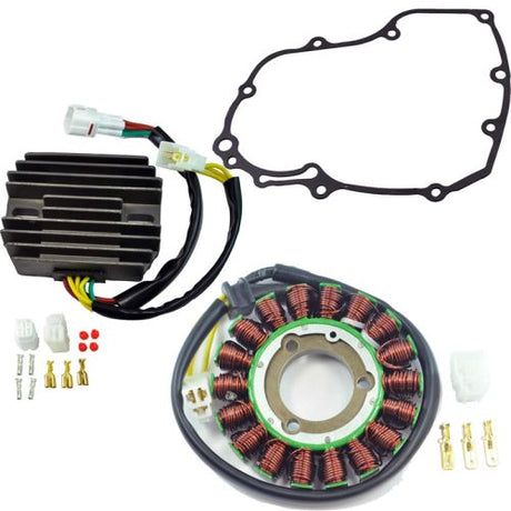 RMS Kit Improved Heavy Duty Stator + Voltage Regulator + Stator Cover Gasket (Suzuki) - DRIVEN Canada's Powersports RM22964