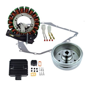 RMS Kit Stator + Improved Magneto Flywheel + Regulator Rectifier + Crankcase Cover Gasket (Suzuki) - DRIVEN Canada's Powersports RM23044
