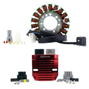 RMS Kit Stator + Red Aluminum Mosfet Regulator (Triumph) - DRIVEN Canada's Powersports RMS900-107271