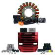 RMS Kit Stator + Rmstator Red Machined Aluminum Mosfet Regulator (Honda) - DRIVEN Canada's Powersports RMS900-107352