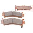 ROCKHARD ROCK HARD FULL - METAL BRAKE PAD (AT - 05286F) - DRIVEN Canada's Powersports AT - 05286F