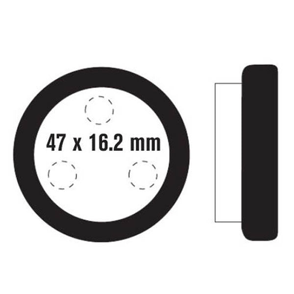 ROCKHARD ROCK HARD FULL - METAL BRAKE PAD (AT - 05457F) - DRIVEN Canada's Powersports AT - 05457F